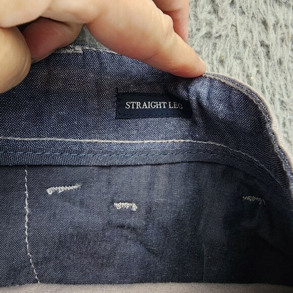 Flag & Anthem Pants Mens 30x34 Gray Stretch Nashville Straight *NWT* - Picture 12 of 15